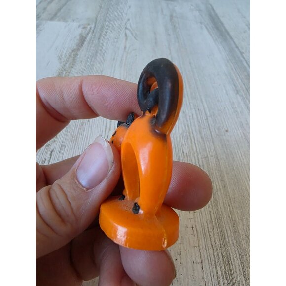 Vintage rosbro Cat Halloween plastic cake topper decor - Picture 3 of 8